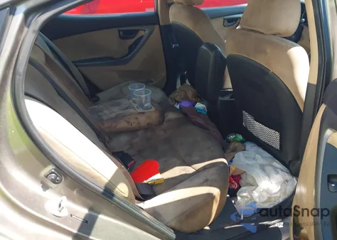 2013 Hyundai Elantra Gls z USA, uszkodzony, nr VIN 5NPDH4AE3DH342417